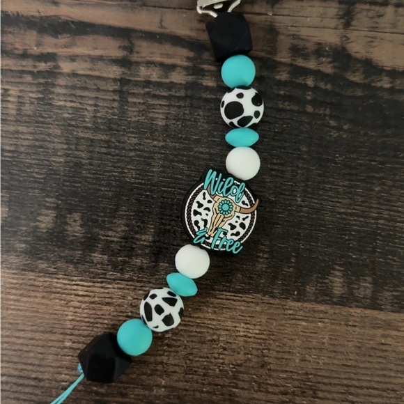 Colorful Beaded Pacifier Clips - Picture 10 of 15